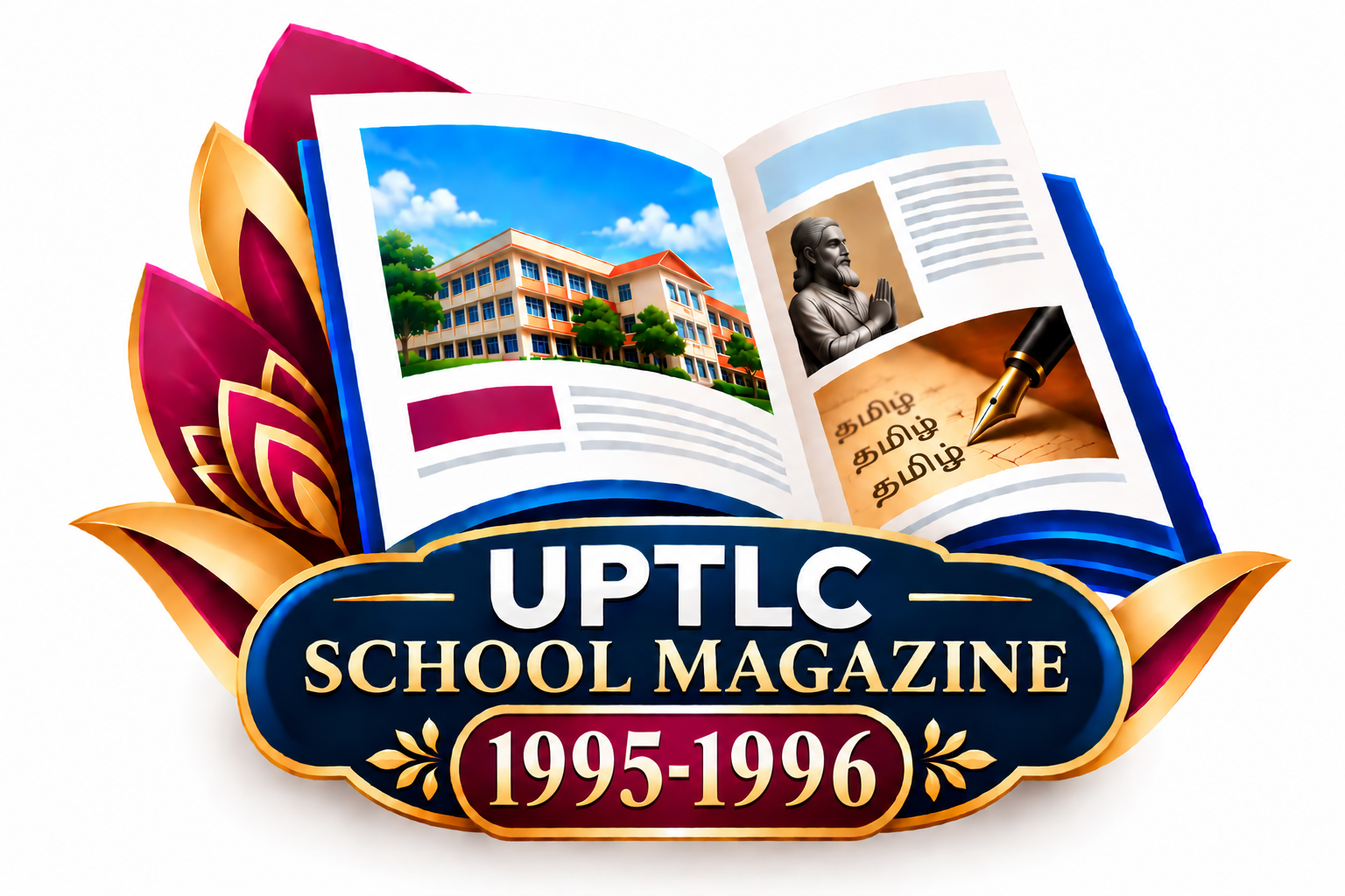 Cover image for UPTLC School Magazine 1995-1996